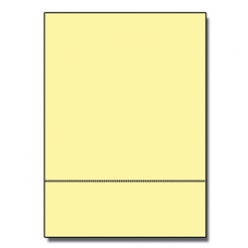 Perforated at 3in Exact Yellow 8-1/2x14 24lb 500/pkg