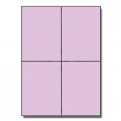 Postcards 4up Orchid 1000/pkg