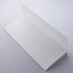 Tri-Fold Brochure 8-1/2x11 Classic Linen Solar White 100/pkg