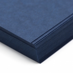 CLOSEOUTS Classic Laid Patriot Blue 80lb Cover 8-1/2x11 125/pkg