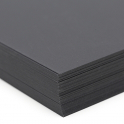 Plike Text Graphite 8-1/2x11 95lb/140g 100/pkg