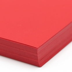Plike Text Red 11x17 95lb/140g 100/pkg