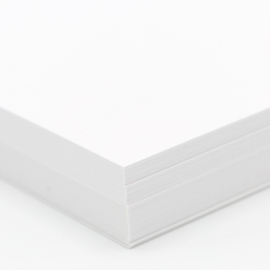 Plike Cover White 8-1/2x11 122lb/330g 100/pkg