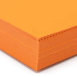 Curious Skin Orange 12x18 100lb/270g Cover 100/pkg