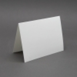 Classic Crest Natural White 65lb/176g Foldover Cards 8-1/2x11 125/pkg