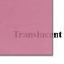 CLOSEOUTS Translucent/Vellum Blush 8-1/2x11 24lb/90g 50/pkg