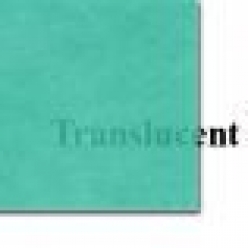 CLOSEOUTS Translucent/Vellum Turquoise 8-1/2x11 24lb/90g 50/pkg