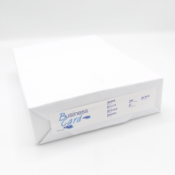 Paperworks BC Cardstock 8-1/2x11 80lb/216g Solar White 250/pkg