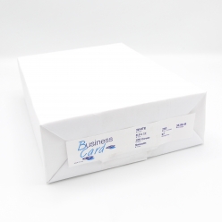 Paperworks BC Cardstock 8-1/2x11 100lb/271g Solar White 250/pkg