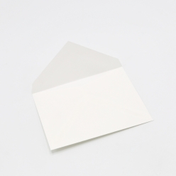 Crane's Lettra Fluorescent White A1 Envelope Pointed Flap 50pkg