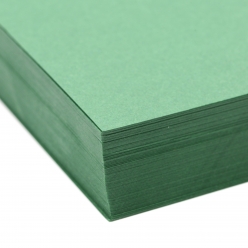 CLOSEOUTS Basis Premium Cover 8-1/2x11 80lb Green 100/pkg