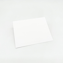 Baronial Panel Card White 5-1/2Bar (4-1/4x5-1/2) 250/box