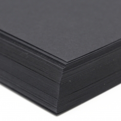 Mohawk Via Black 8-1/2x11 80lb 100/pkg