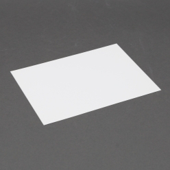 Finch Lee size White Plain Card 100lb 5-1/8x7 250/box