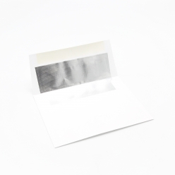 CLOSEOUTS Foil Lined Silver A-2 Envelope [4-3/8x5-3/4] 250/box
