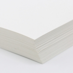 CLOSEOUTS  Strathmore Ultimate White Wove 110lb Cover 8-1/2x11 125/pkg