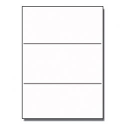 Tri-Fold Brochure 8-1/2x11 65lb Classic Crest Nat White 125pkg