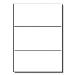 Tri-Fold Brochure 8-1/2x11 65lb Classic Crest Solar Wht 125p