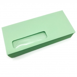 Lettermark Window Envelope Green #10 24lb 500/box