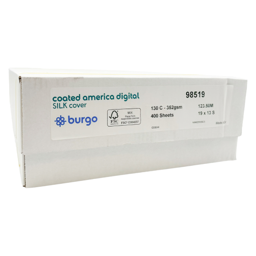 Coated America Digital Silk 130lb/351g Cardstock 19x13 400/case