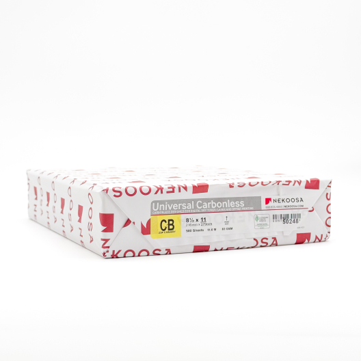 Carbonless CB Canary 8-1/2x11 500/pkg
