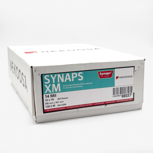 Synaps Digital XM 14mil/450g 12x18 450/case