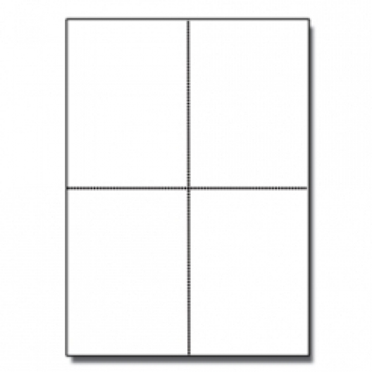 CLOSEOUTS Postcards 4up Satin Coated for Inkjet Printer 200/pkg Paper