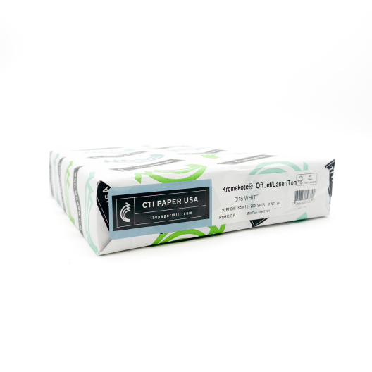 Kromekote Hi Gloss C1S Cover 8-1/2x11 10pt/215g 200/pkg