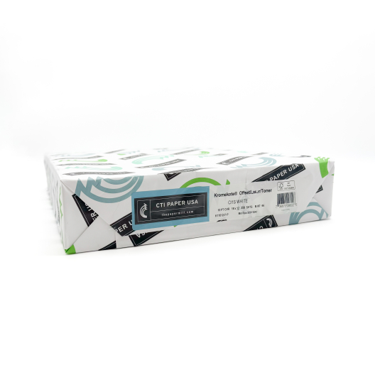 Kromekote Hi Gloss C1S Cover 18x12 10pt/215g 250/pkg