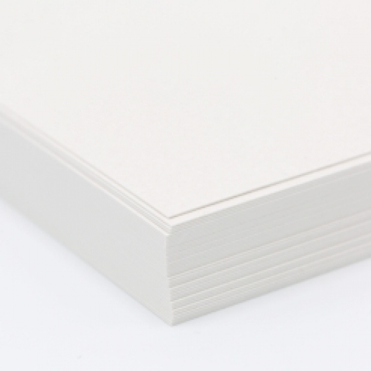 White Matte Laser Vinyl 12x18 Permanent Adhesive Scored Liner 100/pkg