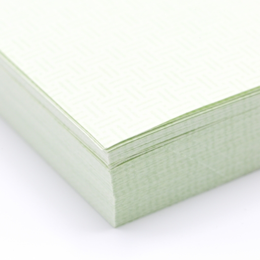 Green 8-1/2x11-24lb/90g Basketweave Security Paper 500/pkg | Paper