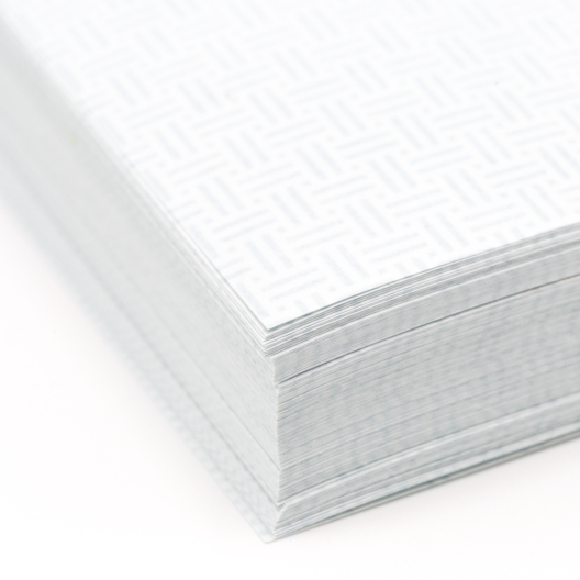 Blue 8-1/2x11-24lb/90g Basketweave Security Paper 500/pkg