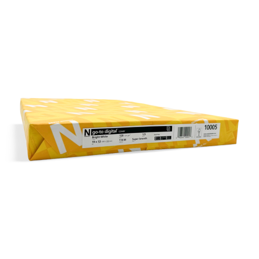 Neenah Go-To Digital 120lb/324g Cover Bright White 19x13 125/pkg