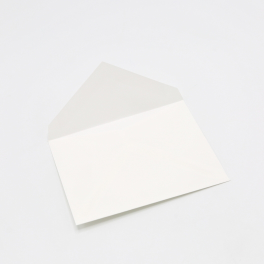 CLOSEOUTS Crane's Lettra Fluorescent White A1 Envelope Pointed Flap 50pkg