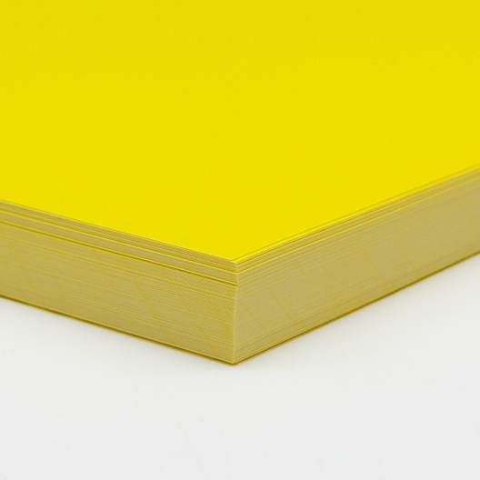 KernowPrint Pro Vivid Safety Yellow Polyester 5mil/160g 8-1/2x11 100/pkg