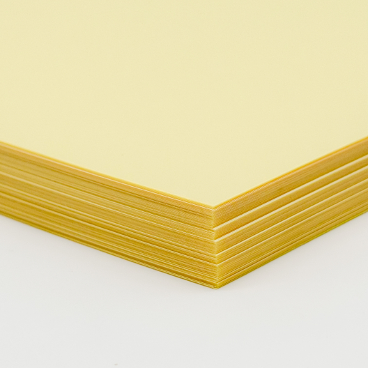 KernowPrint Pro Yellow Pastel Polyester 5mil/165g 8-1/2x11 100/pkg