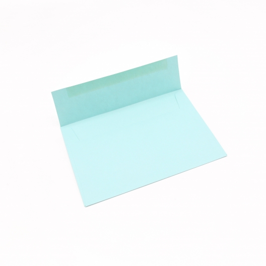 CLOSEOUTS Basis Premium Envelope A7 [5-1/4x7-1/4] Aqua 50/pkg