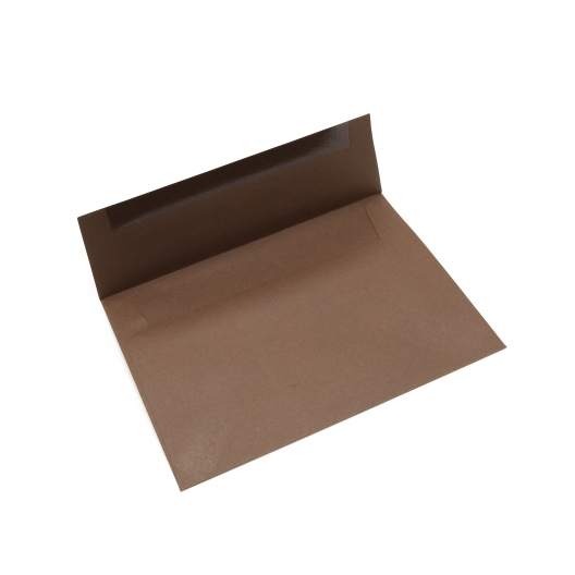 CLOSEOUTS Basis Premium Envelope A1 [3-5/8x5-1/8] Brown 50/pkg