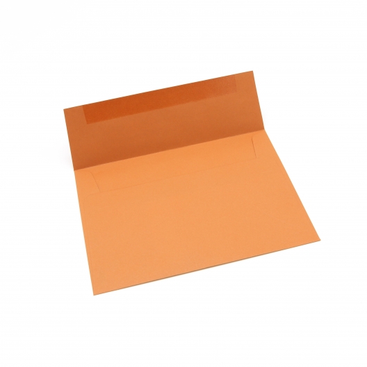 CLOSEOUTS Basis Premium Envelope A6 [4-3/4x6-1/2] Dark Orange 50/pkg