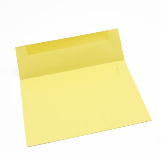 CLOSEOUTS Basis Premium Envelope A7[5-1/4x7-1/4] Golden Green 50/pkg