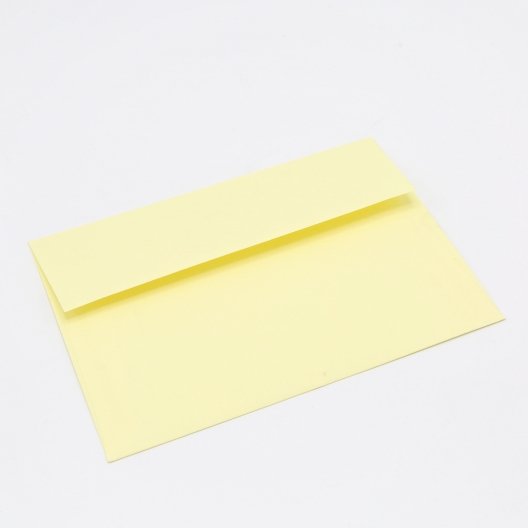 CLOSEOUTS Basis Premium Envelope A9[5-3/4x8-3/4] Light Yellow 50/pkg