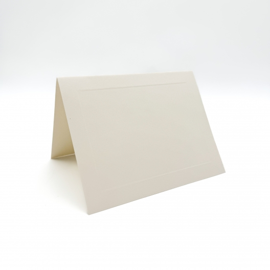 Baronial Panel Foldover Natural 6Bar (6-1/4x9-1/4) 250/box