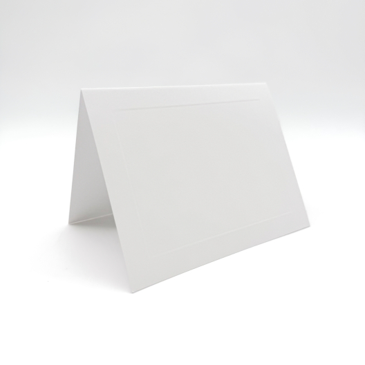 Baronial Panel Foldover White 5-1/2Bar (5-1/2x8-1/2) 250/box