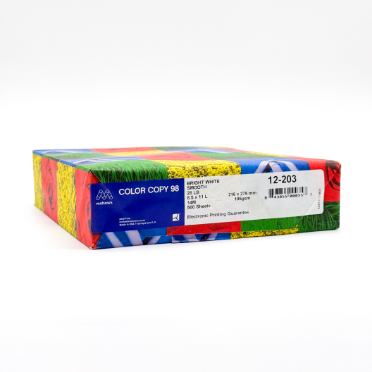 Mohawk Color Copy 8-1/2x11 28lb/105g Paper 500/pkg