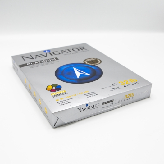 Navigator Platinum 8-1/2x11 32lb/120g 250/pkg
