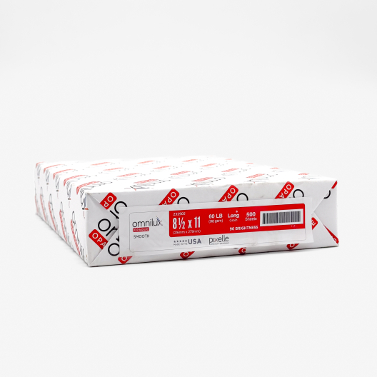 Omnilux Opaque Digital 8-1/2x11 24/60lb/90g Paper 500/pkg