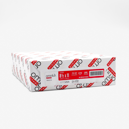 Omnilux Opaque Digital 8-1/2x11 28/70lb/105g Paper 500/pkg