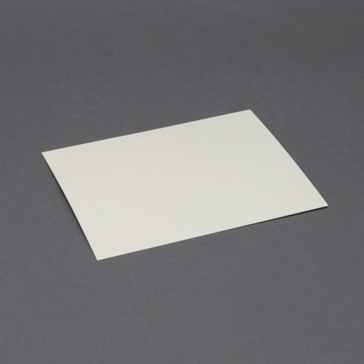 Crest 6 Baronial Cream Panel Card [4-5/8x6-1/4] 250/box