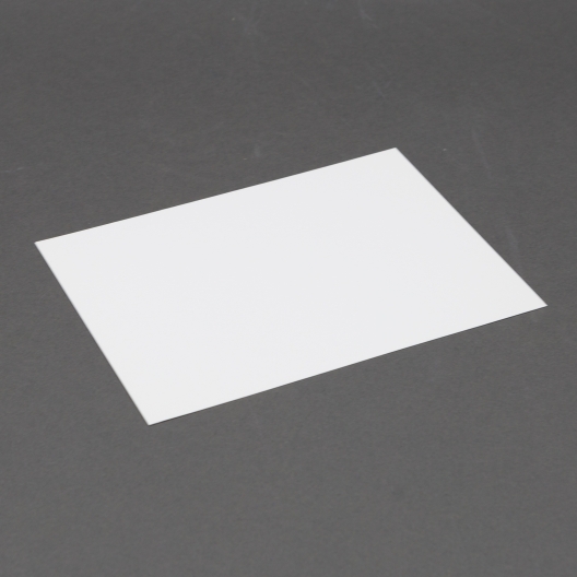 Finch 6 Bar White Plain Card 100lb 4-5/8x6-1/4 250/box