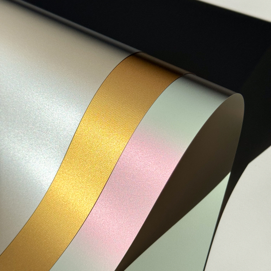 Grafitti Digital Polyester Pearlescent Gold 8-1/2x11 8mil/250g 50/pkg